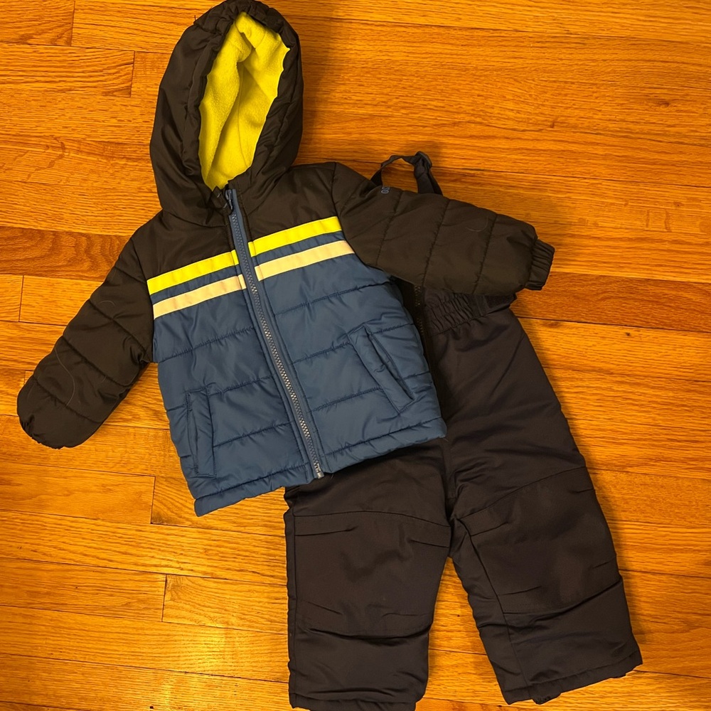 OshKosh B'gosh Blue and Yellow Kids' Jacket
